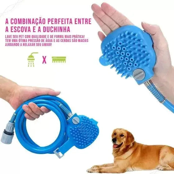 Mangueira de banho para animais de estimação - Patas D'Luxo