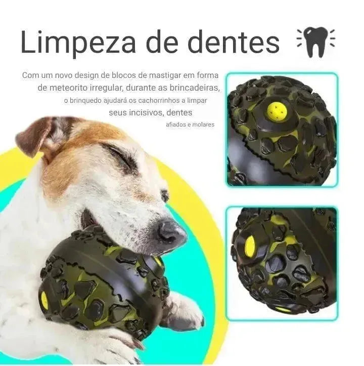 Bola de Borracha limpeza dental - Patas D'Luxo