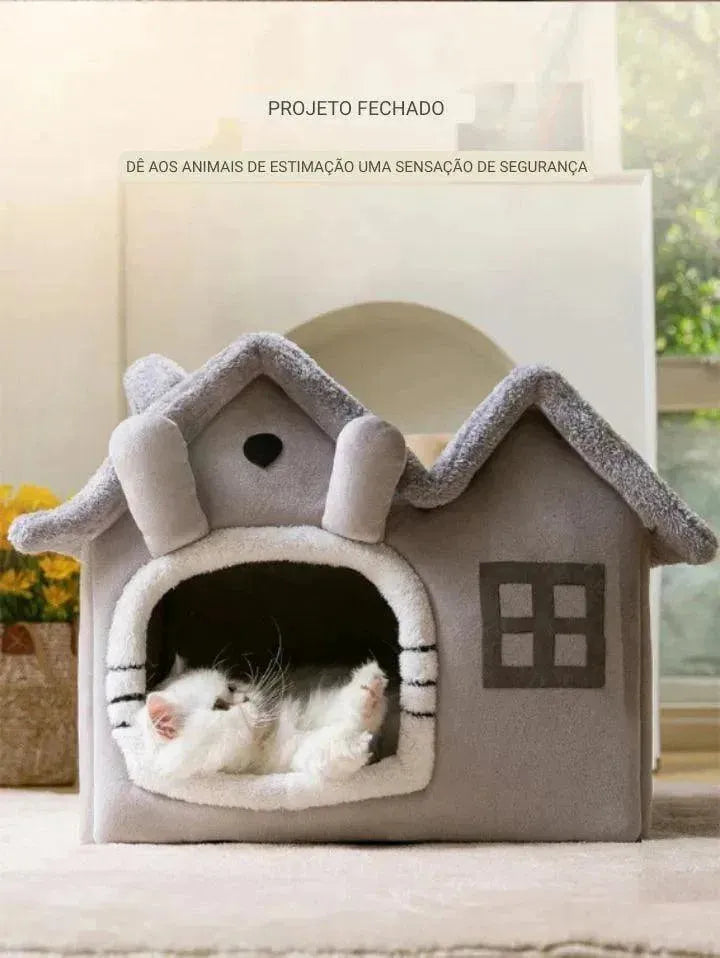 Casa dobrável para gatos - Patas D'Luxo