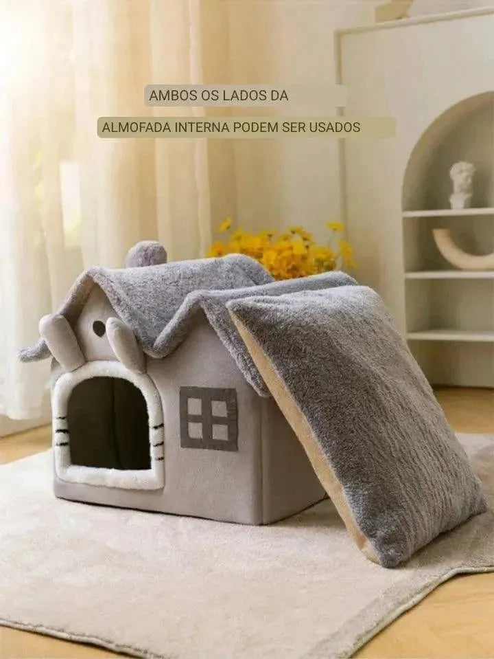 Casa dobrável para gatos - Patas D'Luxo